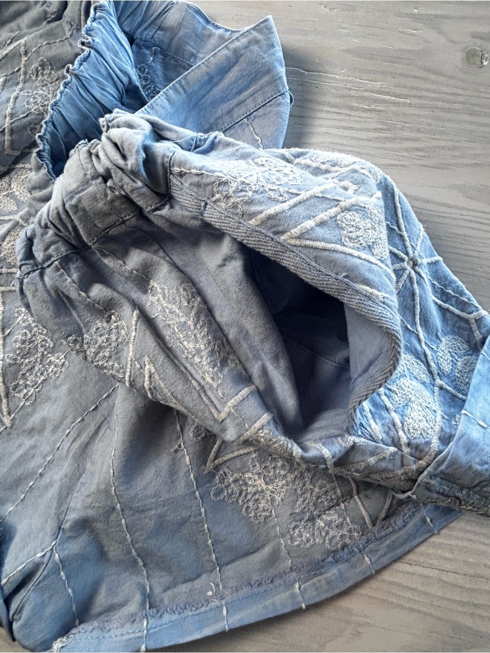 Free People Westover Embroidered Shorts Size Medium - Picture 7 of 7